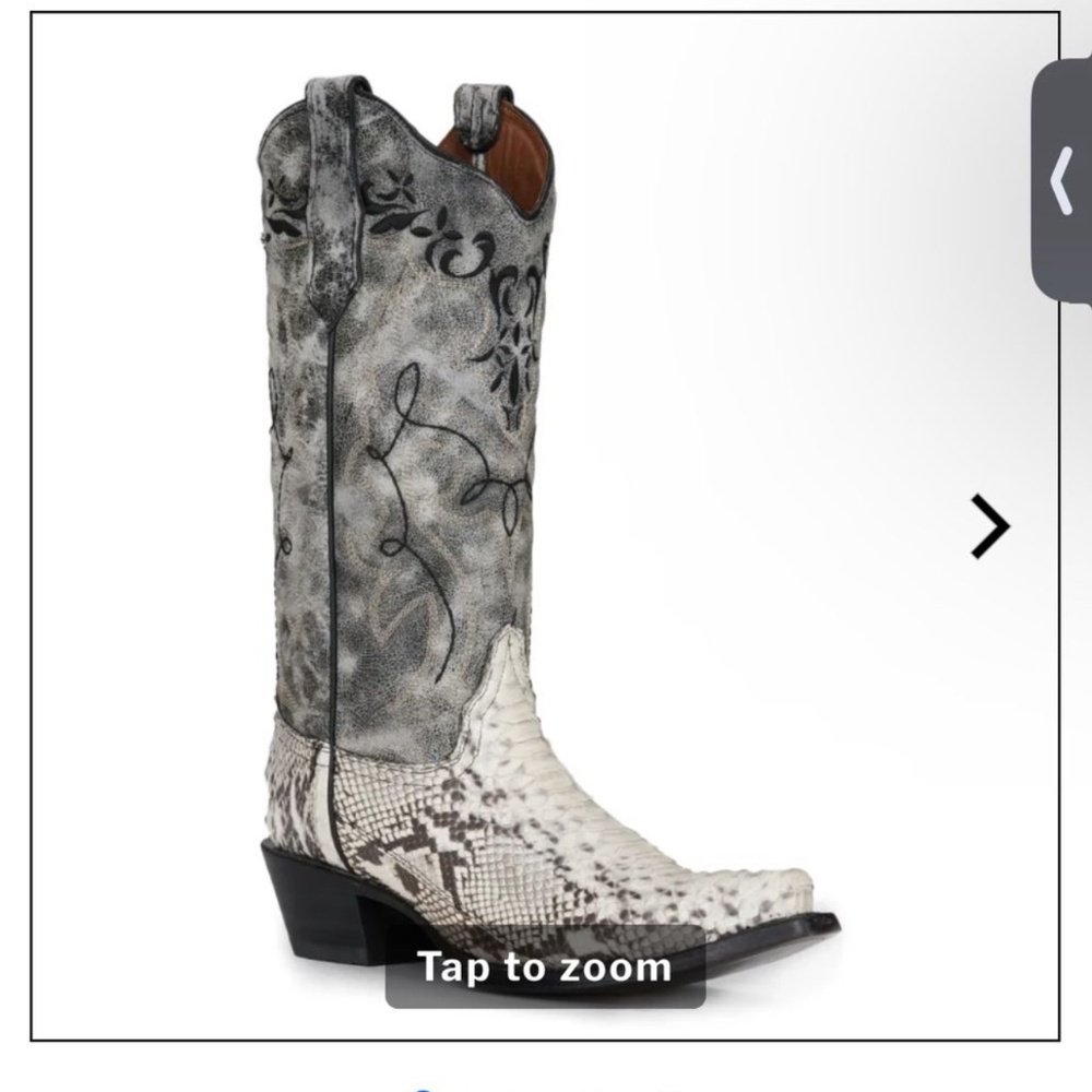 Cowboy python boots